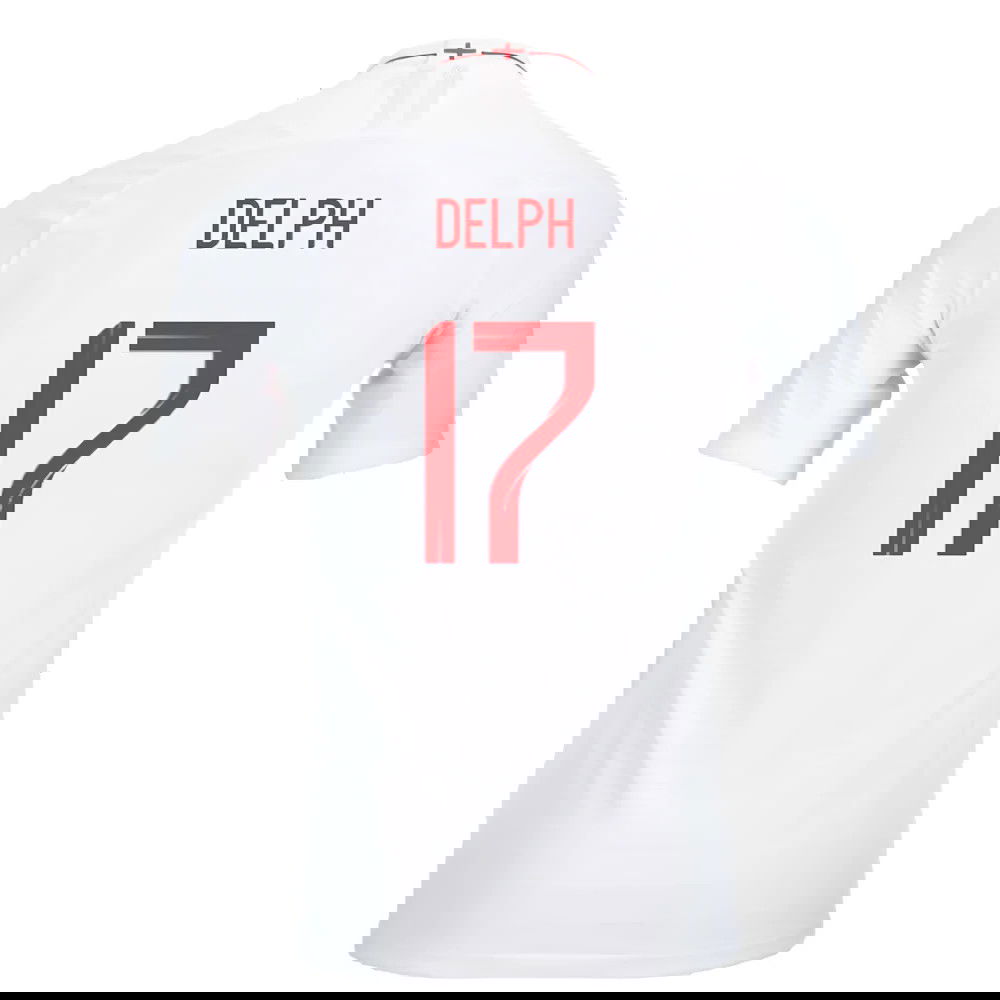 2018-2019 England Authentic Home Shirt (Delph 17)