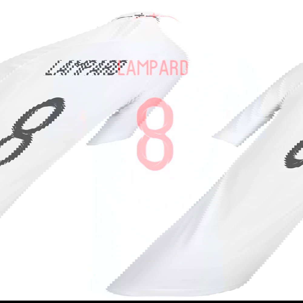 2018-2019 England Authentic Home Shirt (Lampard 8)