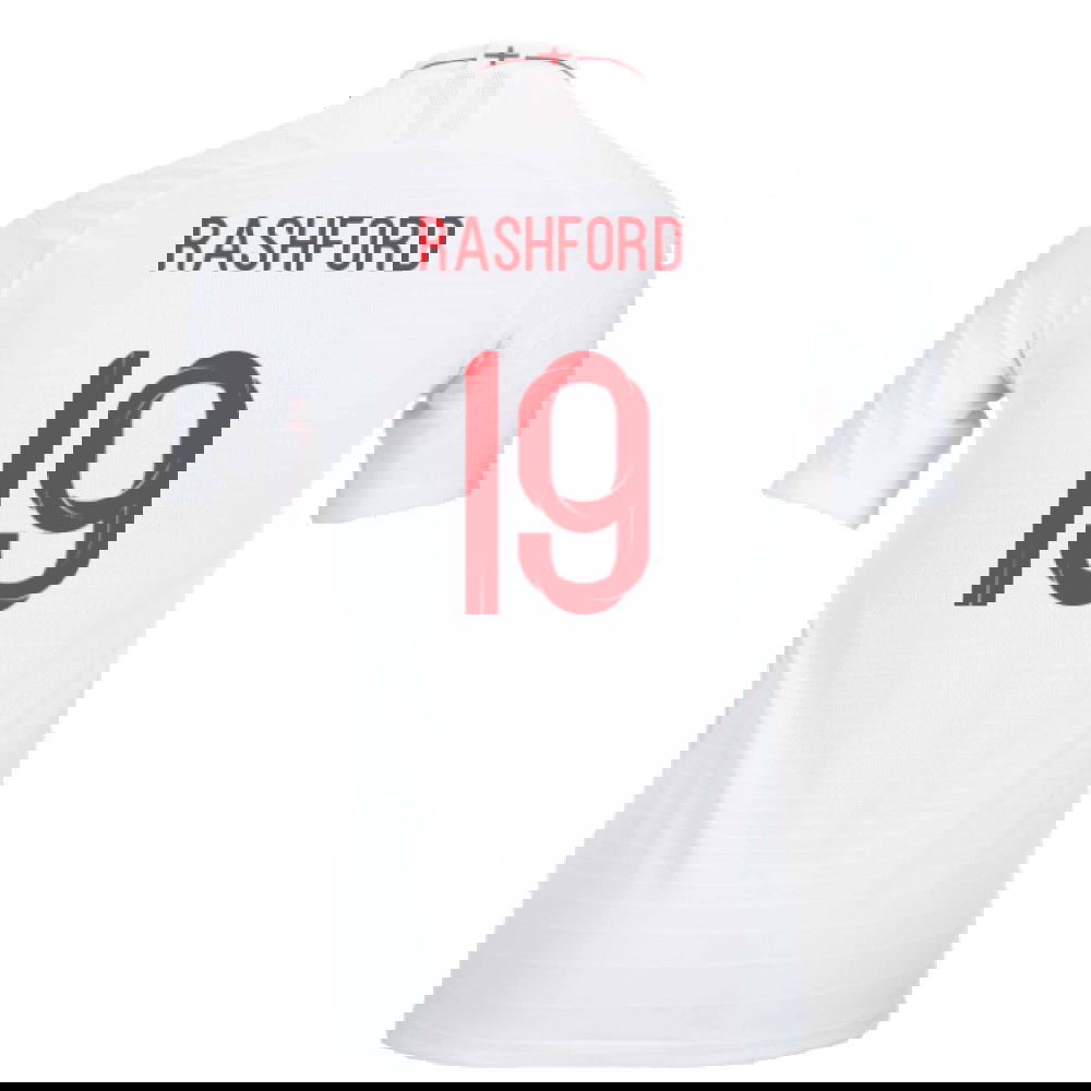 2018-2019 England Authentic Home Shirt (Rashford 19)