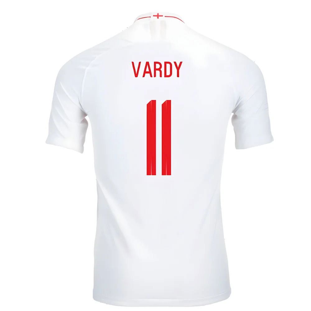 2018-2019 England Authentic Home Shirt (Vardy 11)