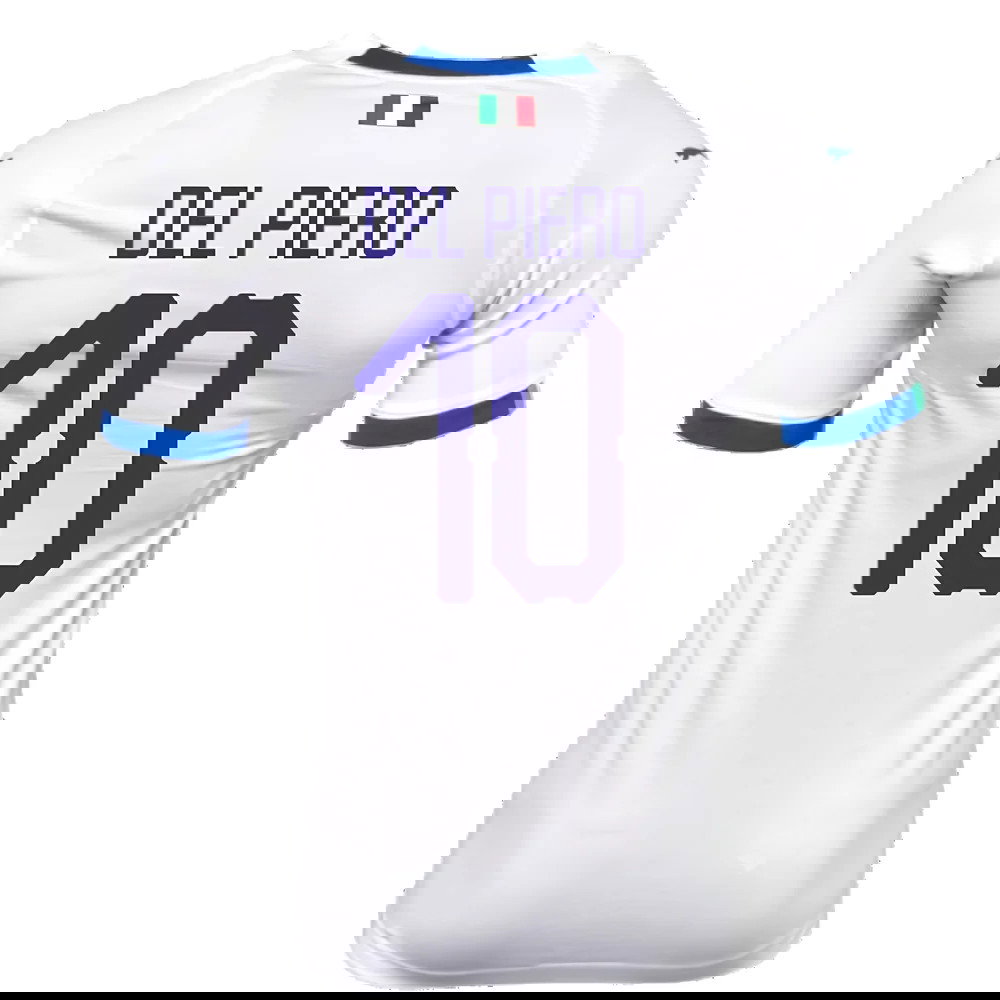 2018-2019 Italy Away evoKIT Away Shirt (Del Piero 10)