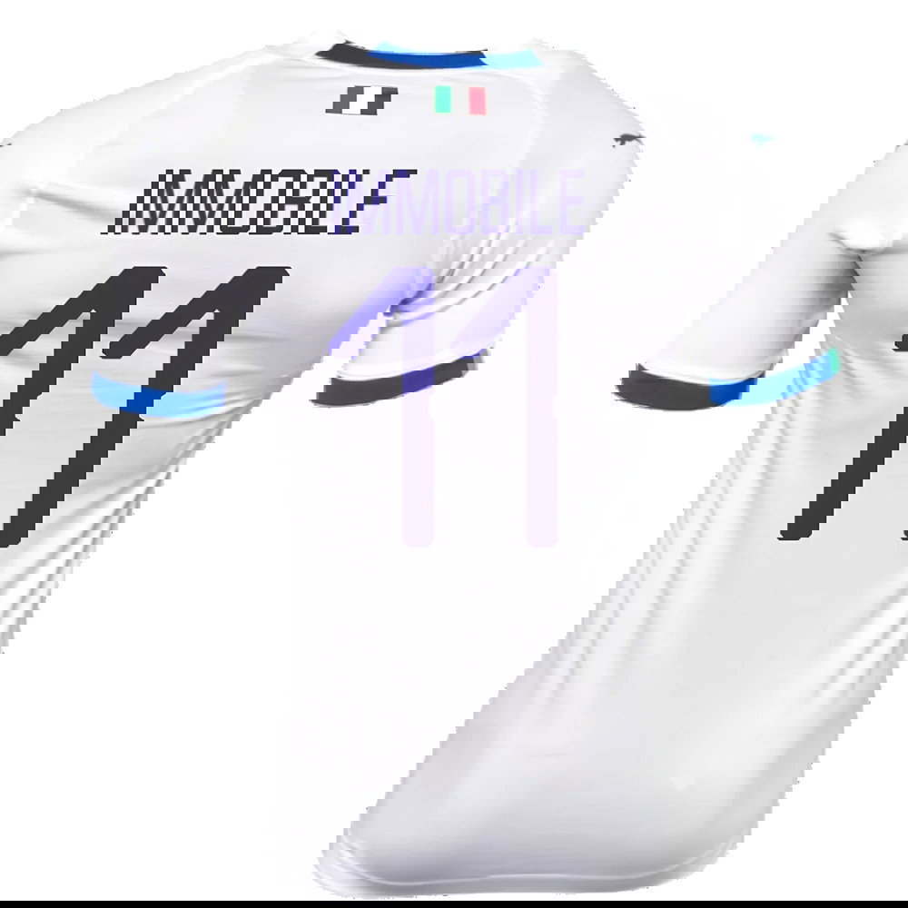 2018-2019 Italy Away evoKIT Away Shirt (Immobile 11)