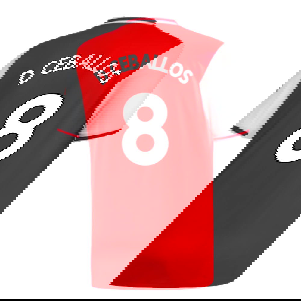 2019-2020 Arsenal Home Shirt (D Ceballos 8)
