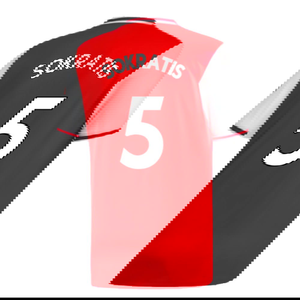2019-2020 Arsenal Home Shirt (SOKRATIS 5)