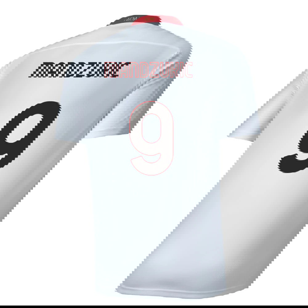 2020-2021 AC Milan Away Shirt (MANDZUKIC 9)