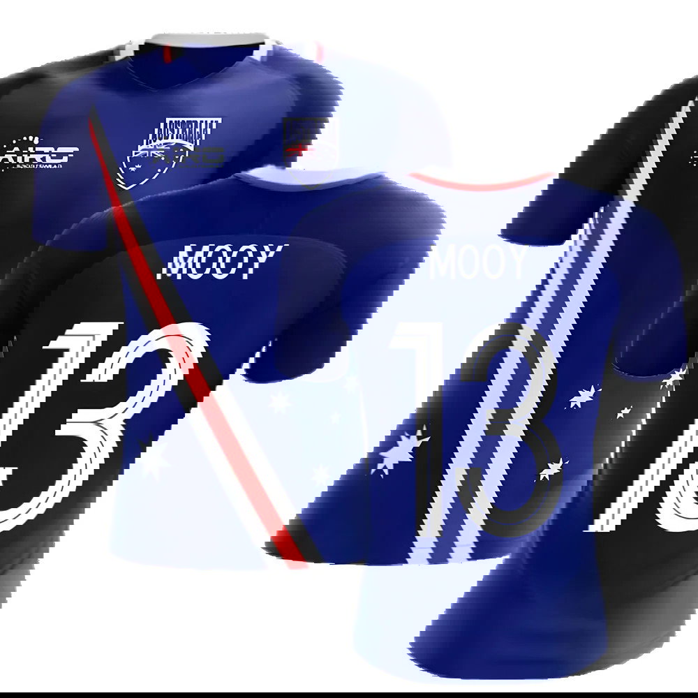 2025-2026 Australia Flag Away Concept Football Shirt (Mooy 13)