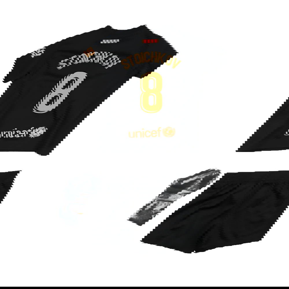 2020-2021 Barcelona Away Baby Kit (STOICHKOV 8)