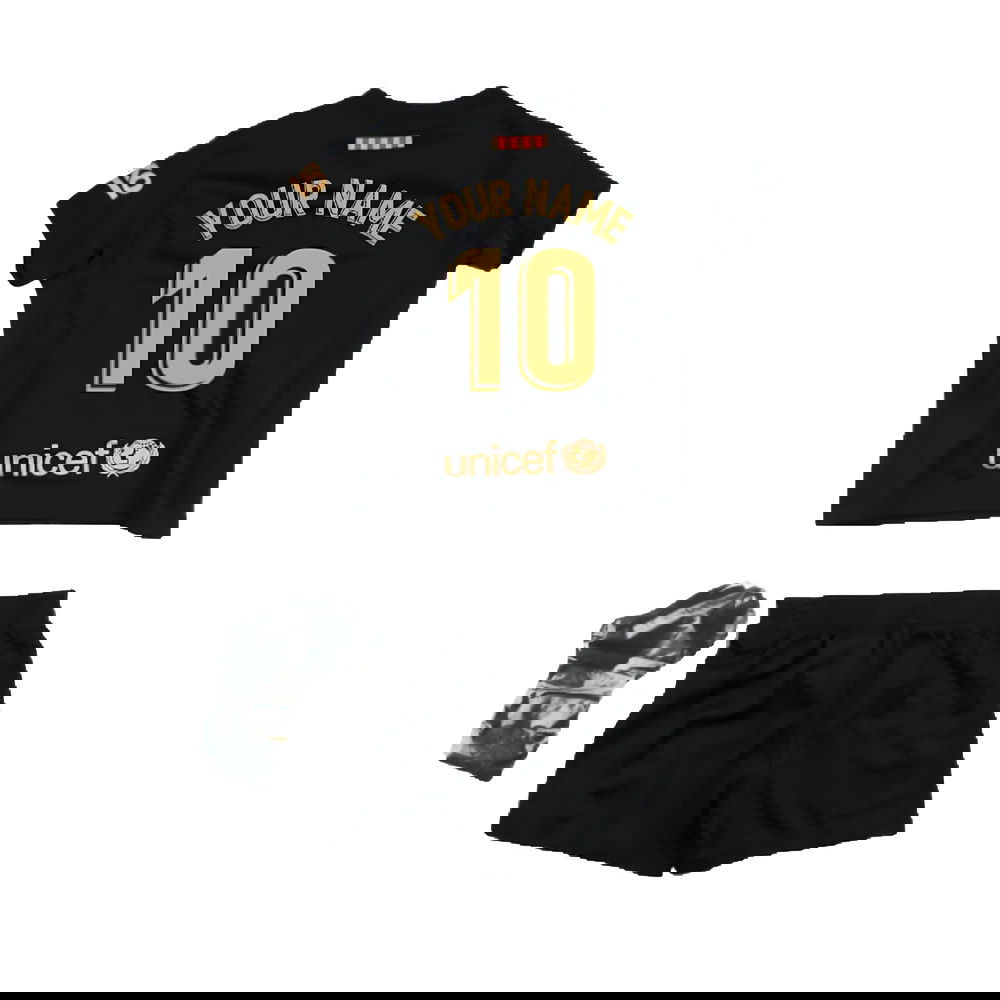 2020-2021 Barcelona Away Baby Kit (Your Name)