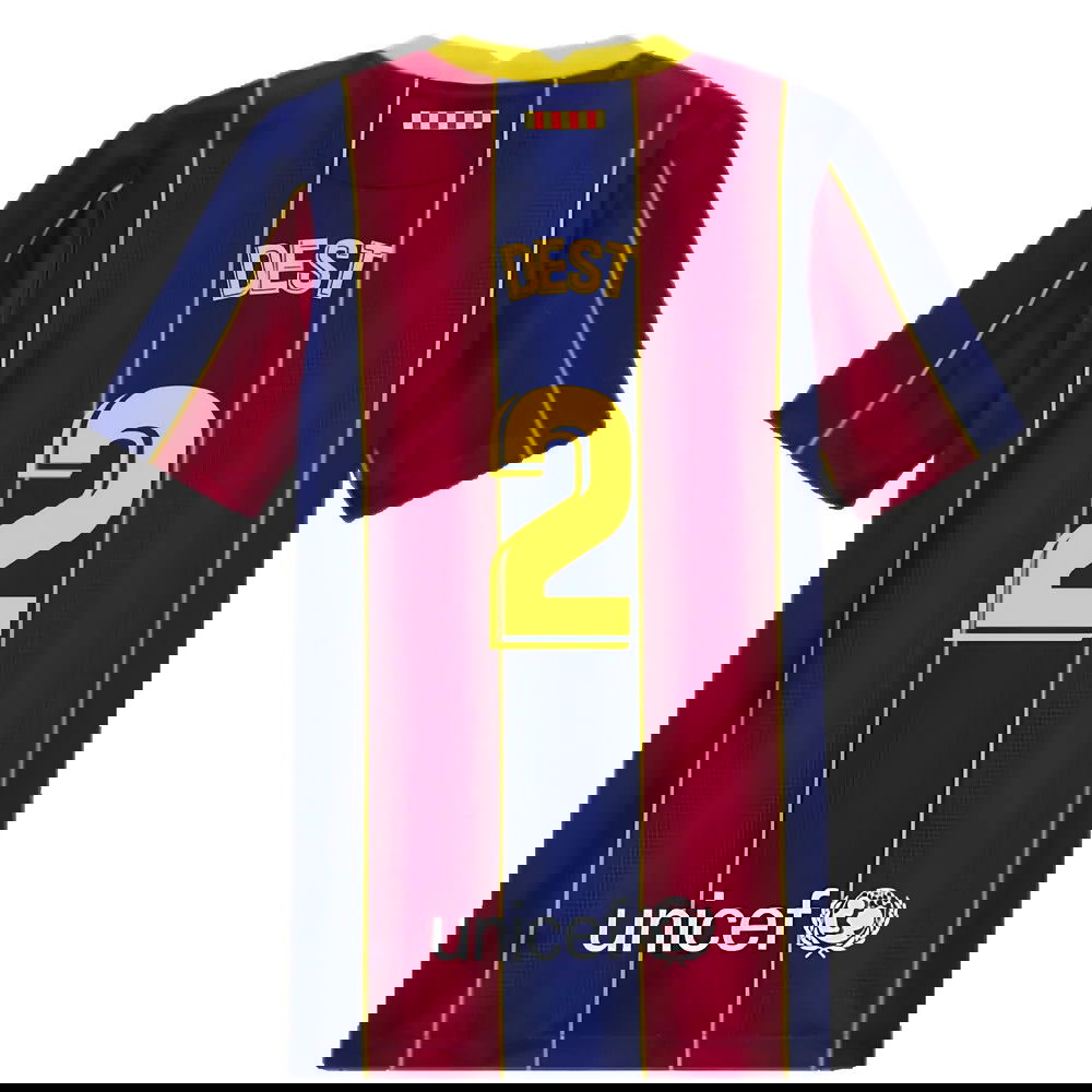 2020-2021 Barcelona Home Jersey (Kids) (DEST 2)