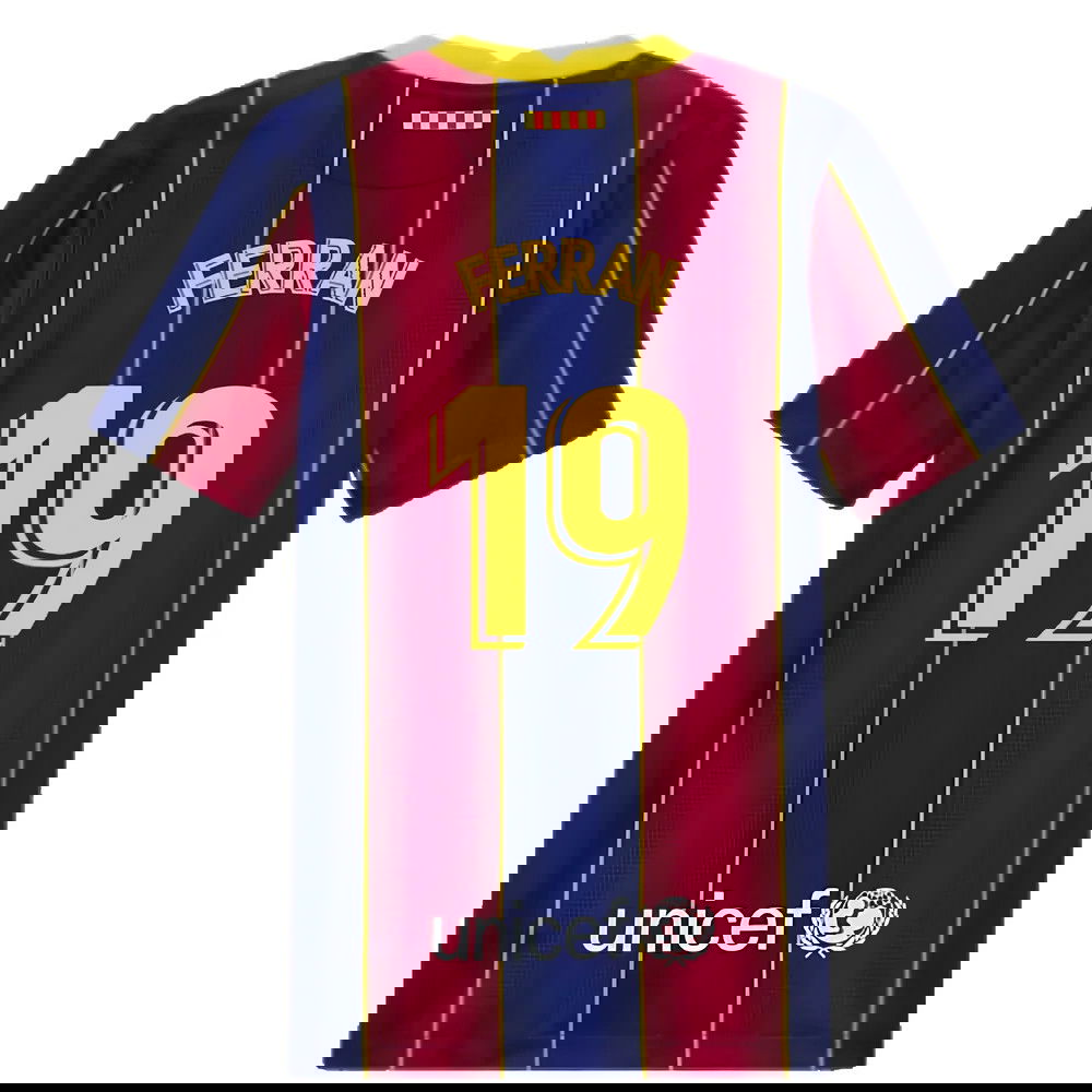 2020-2021 Barcelona Home Jersey (Kids) (FERRAN 19)