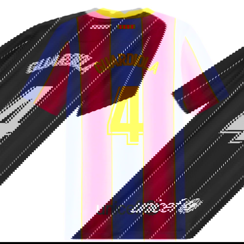 2020-2021 Barcelona Home Jersey (Kids) (GUARDIOLA 4)