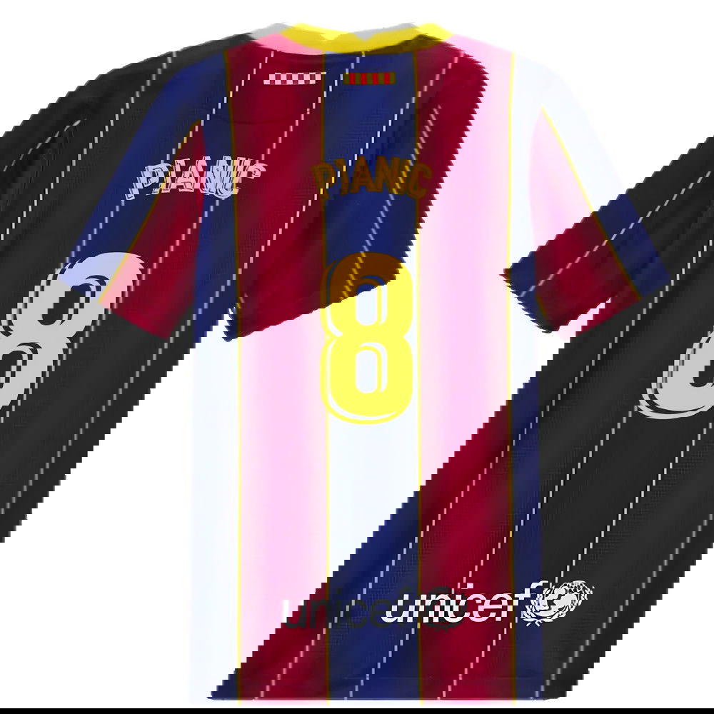 2020-2021 Barcelona Home Jersey (Kids) (PJANIC 8)