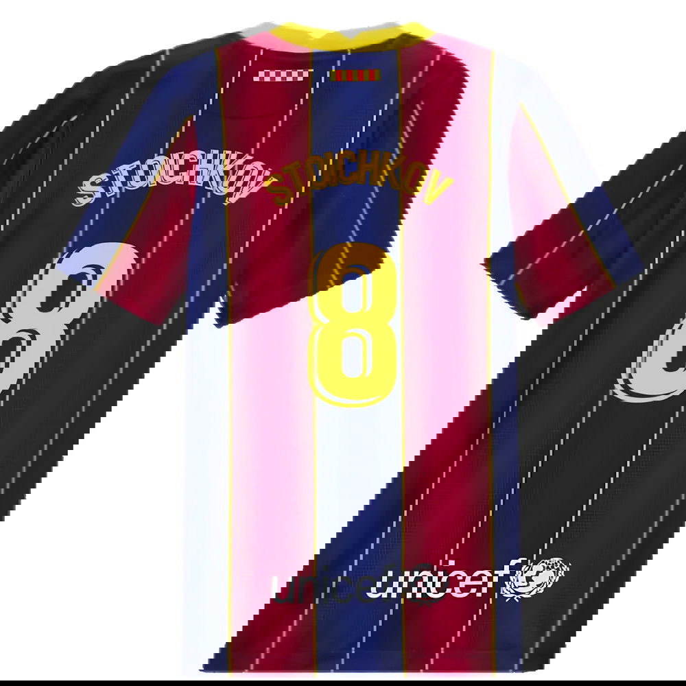2020-2021 Barcelona Home Jersey (Kids) (STOICHKOV 8)