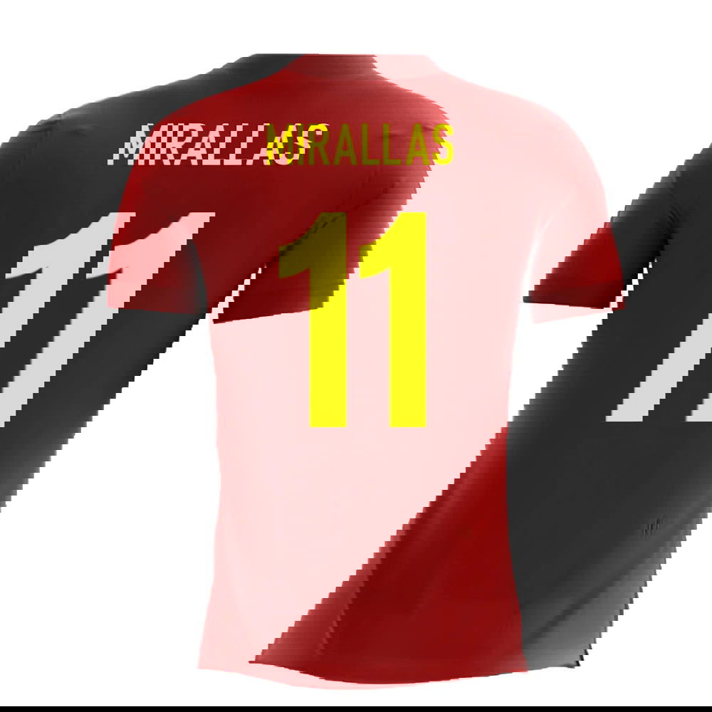 2025-2026 Belgium Airo Concept Home Shirt (Mirallas 11)