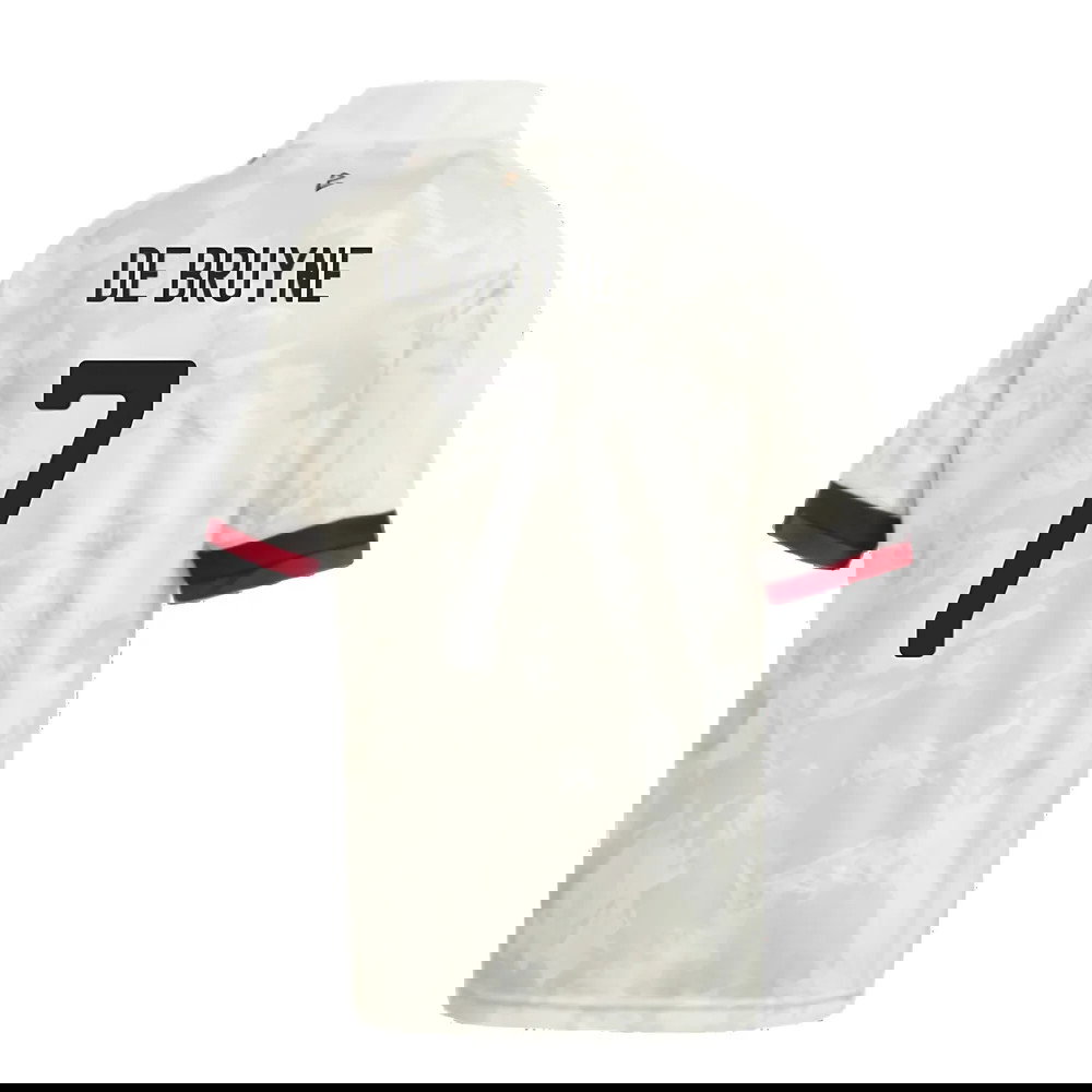 2020-2021 Belgium Away Shirt (Kids) (DE BRUYNE 7)