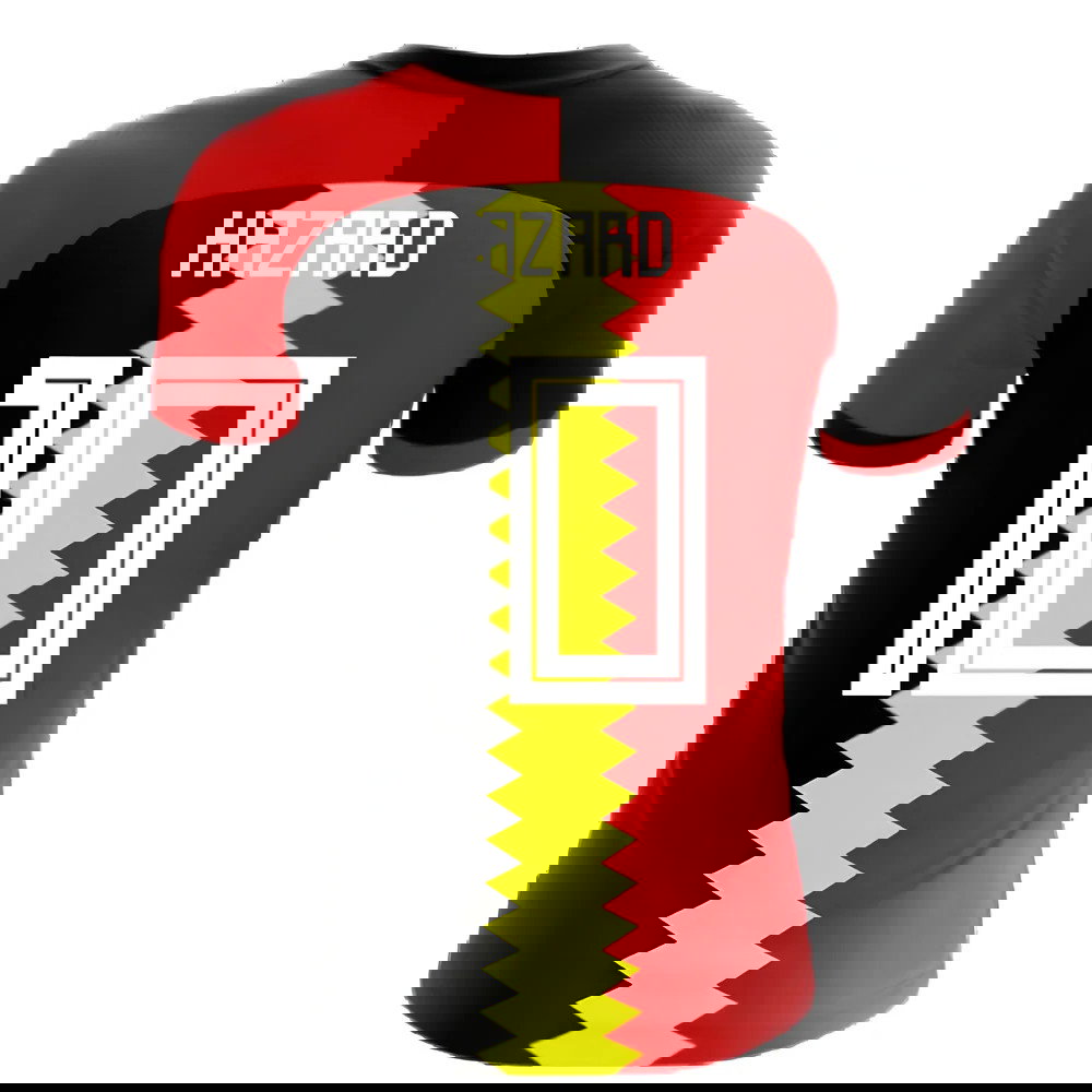 2025-2026 Belgium Flag Concept Football Shirt (Hazard 10)