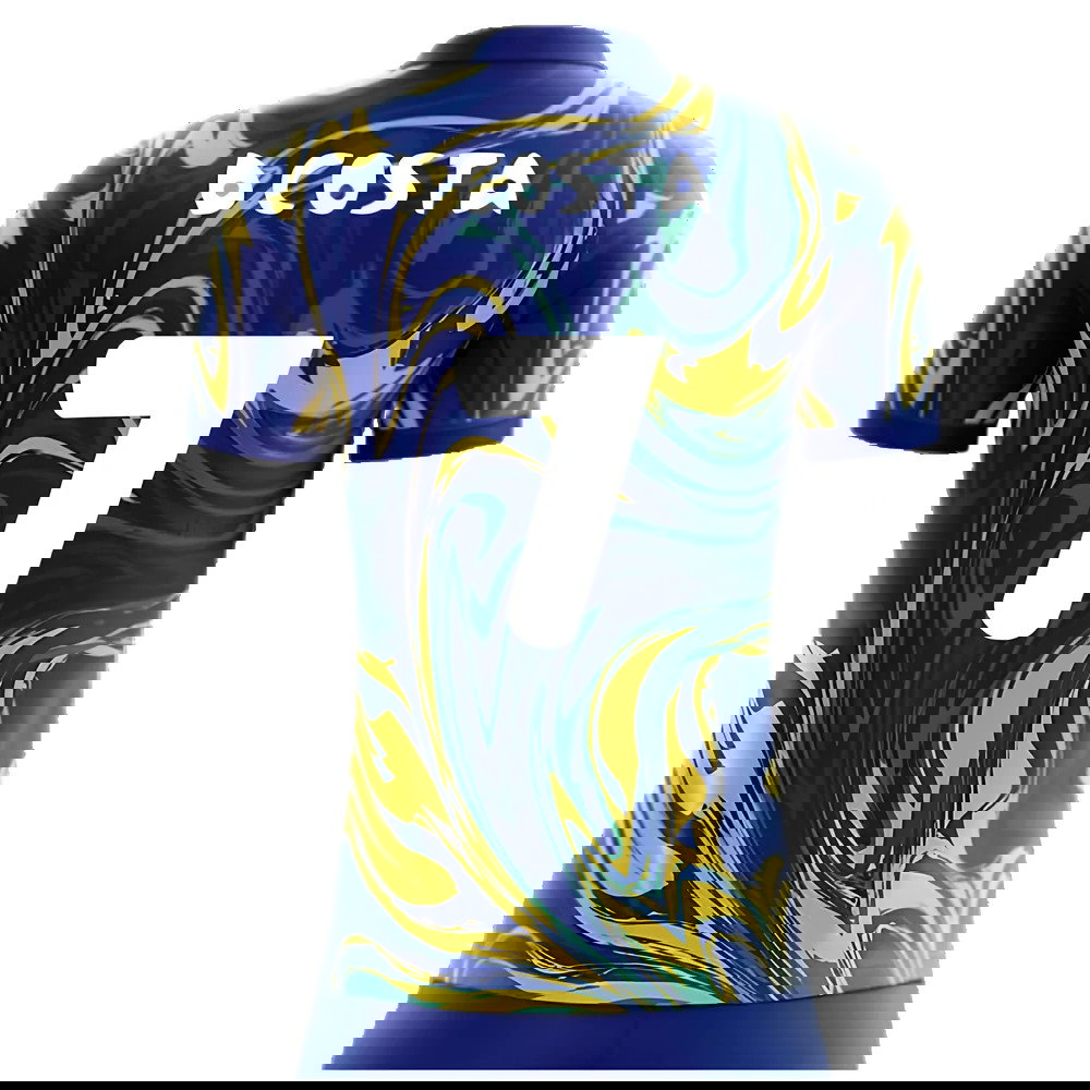 2025-2026 Brazil Away Concept Shirt (D Costa 7)