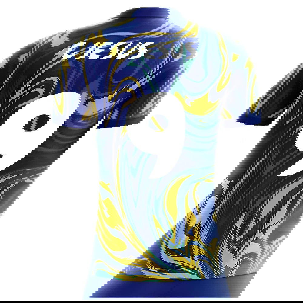 2025-2026 Brazil Away Concept Shirt (G Jesus 9)