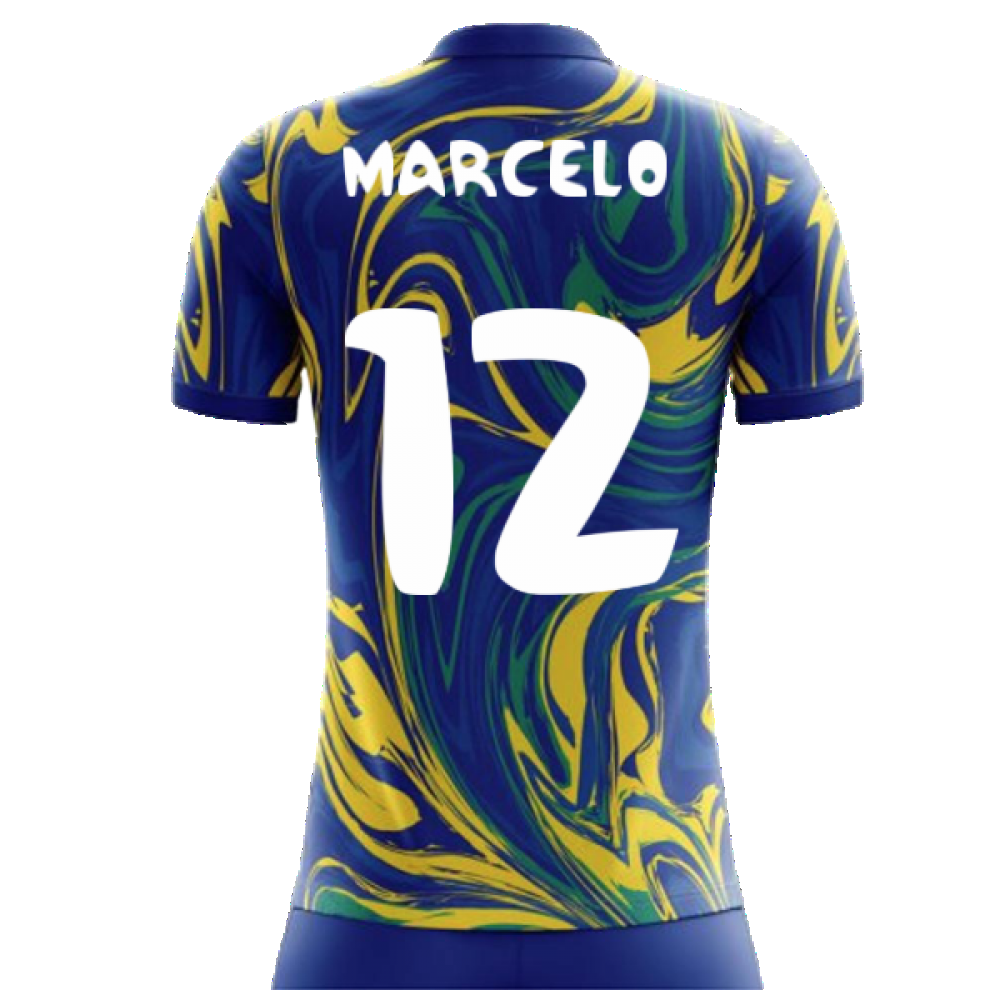 2025-2026 Brazil Away Concept Shirt (Marcelo 12) - Kids