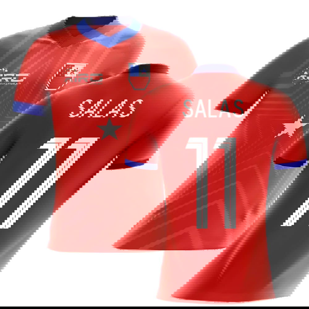 2025-2026 Chile Home Concept Football Shirt (SALAS 11)