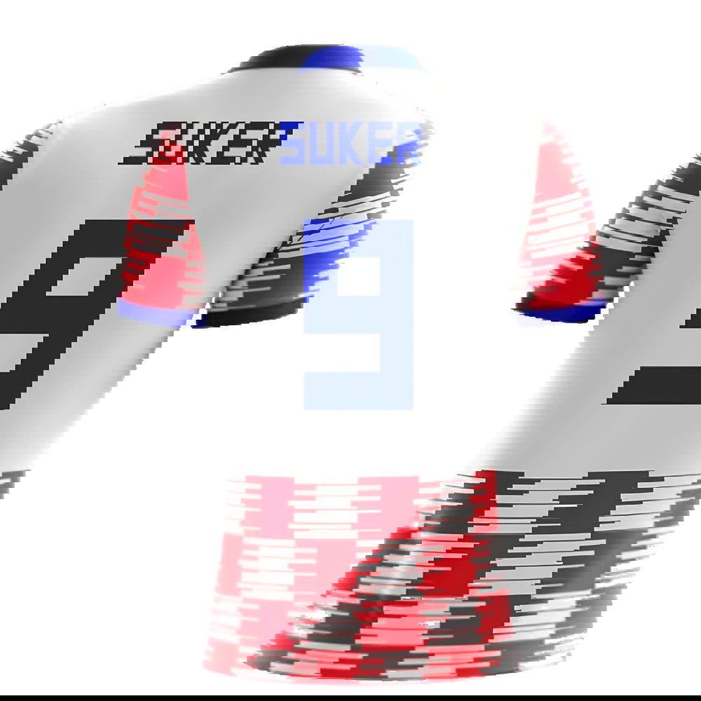 2025-2026 Croatia Home Concept Shirt (Suker 9)