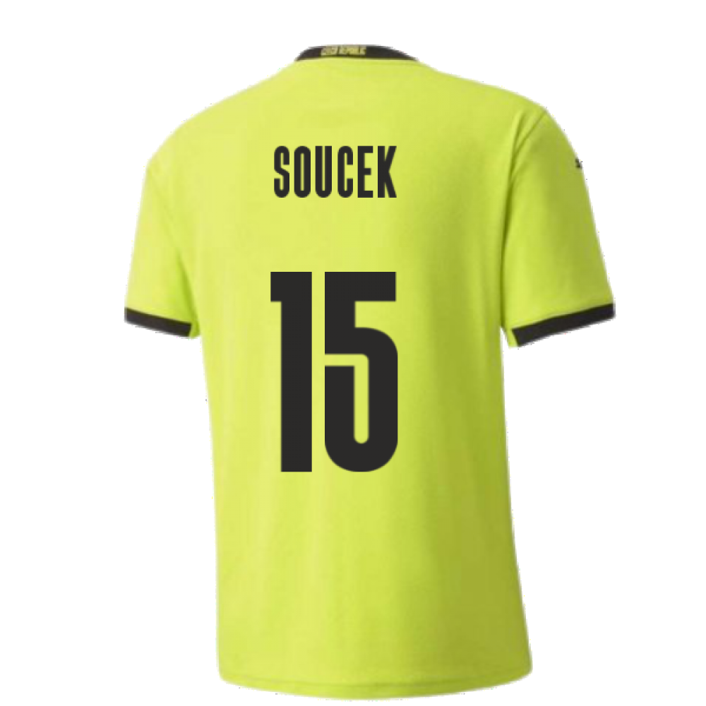 2020-2021 Czech Republic Away Puma Football Shirt (Kids) (SOUCEK 15)