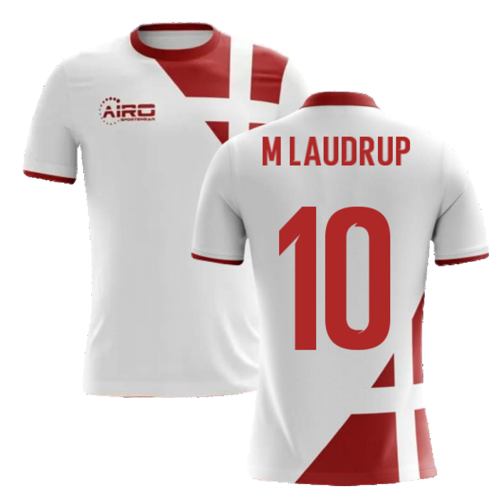 2025-2026 Denmark Away Concept Football Shirt (M Laudrup 10)