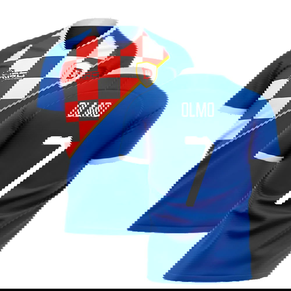 2025-2026 Dinamo Zagreb Home Concept Football Shirt (Olmo 7)