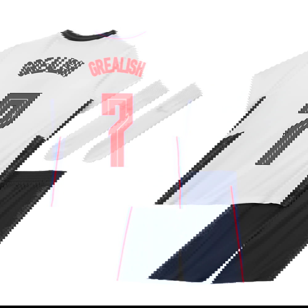 2020-2021 England Home Nike Baby Kit (Grealish 7)