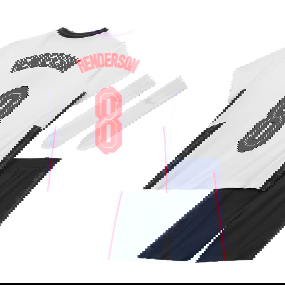 2020-2021 England Home Nike Baby Kit (Henderson 8)
