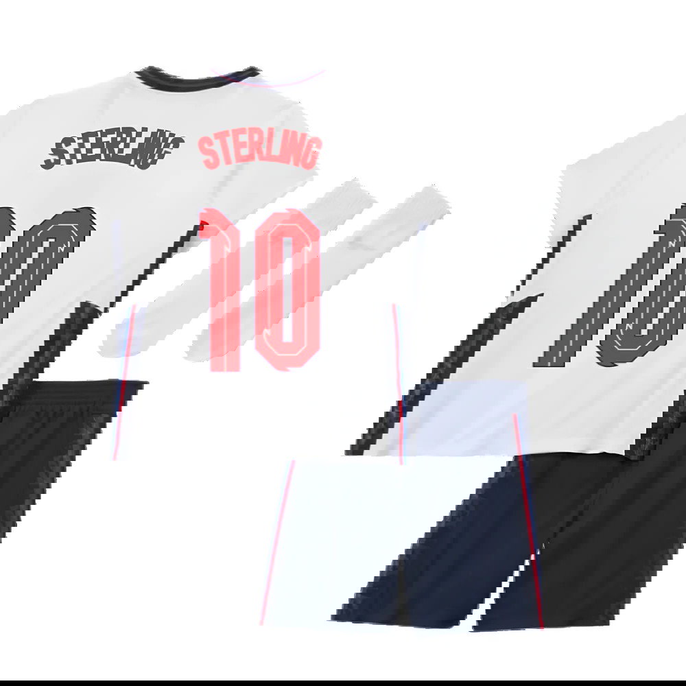 2020-2021 England Home Nike Baby Kit (Sterling 10)