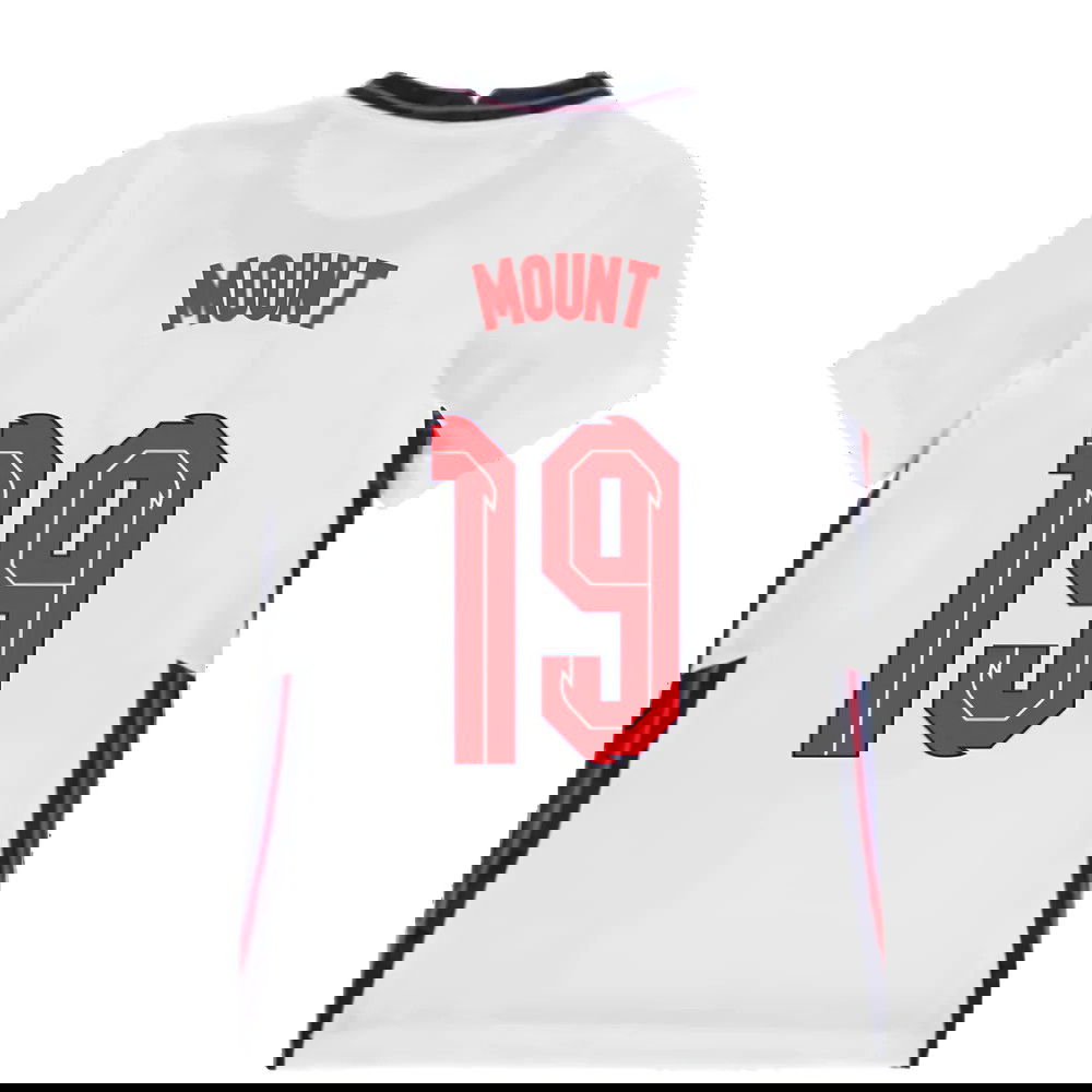 2020-2021 England Home Nike Football Shirt (Kids) (Mount 19)