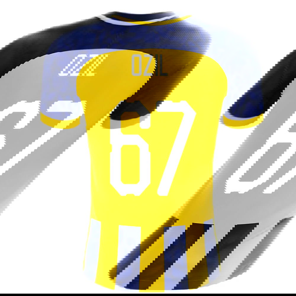 2025-2026 Fenerbahce Home Concept Football Shir (Ozil 67)