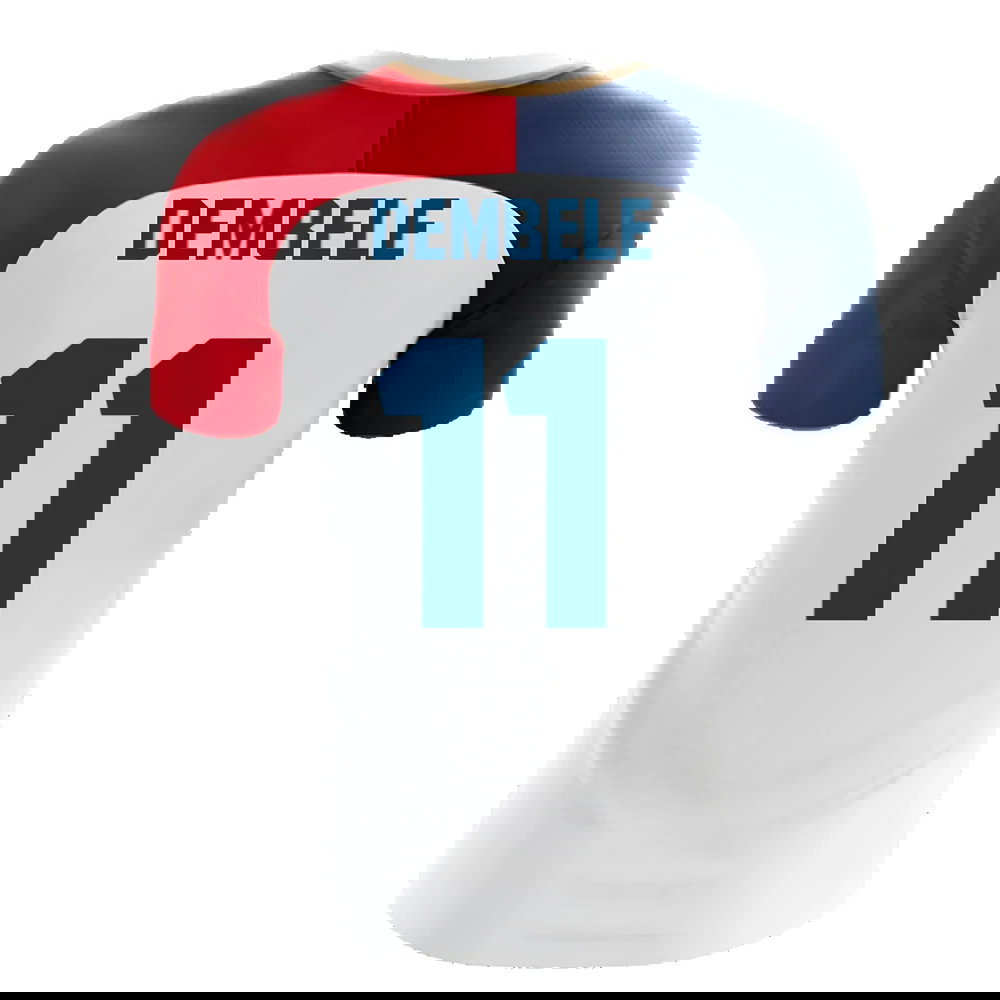 2025-2026 France Away Concept Shirt (Dembele 11) - Kids