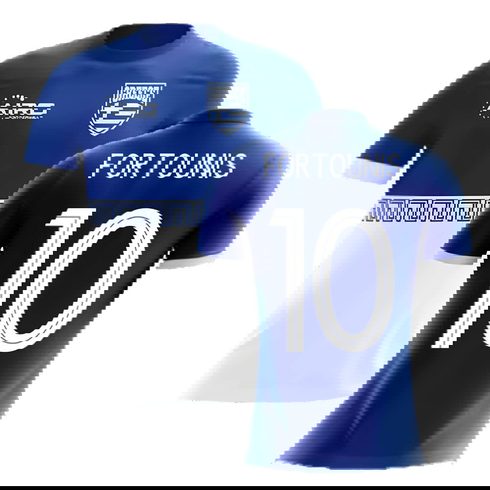 2025-2026 Greece Away Concept Football Shirt (Fortounis 10)