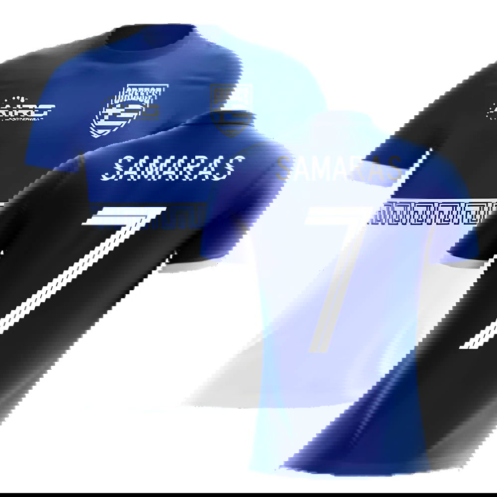 2025-2026 Greece Away Concept Football Shirt (SAMARAS 7) - Kids