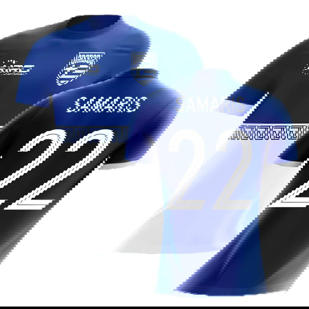 2025-2026 Greece Away Concept Football Shirt (Samaris 22) - Kids