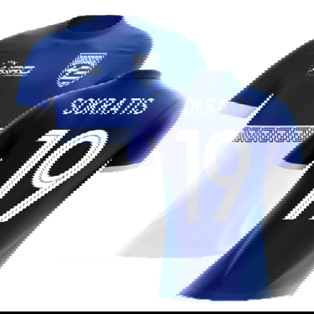 2025-2026 Greece Away Concept Football Shirt (Sokratis 19)