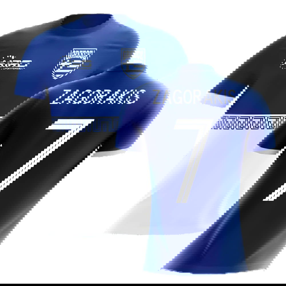 2025-2026 Greece Away Concept Football Shirt (ZAGORAKIS 7) - Kids