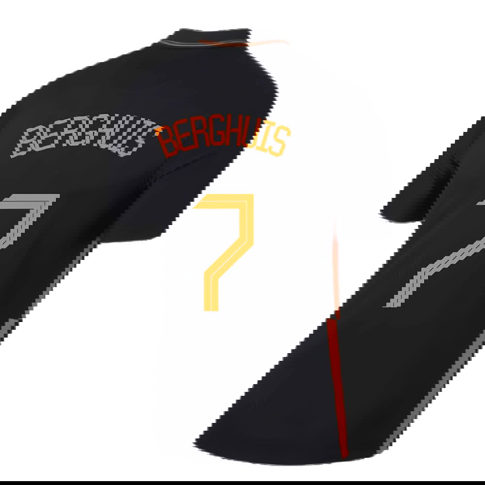 2020-2021 Holland Away Nike Womens Shirt (BERGHUIS 7)