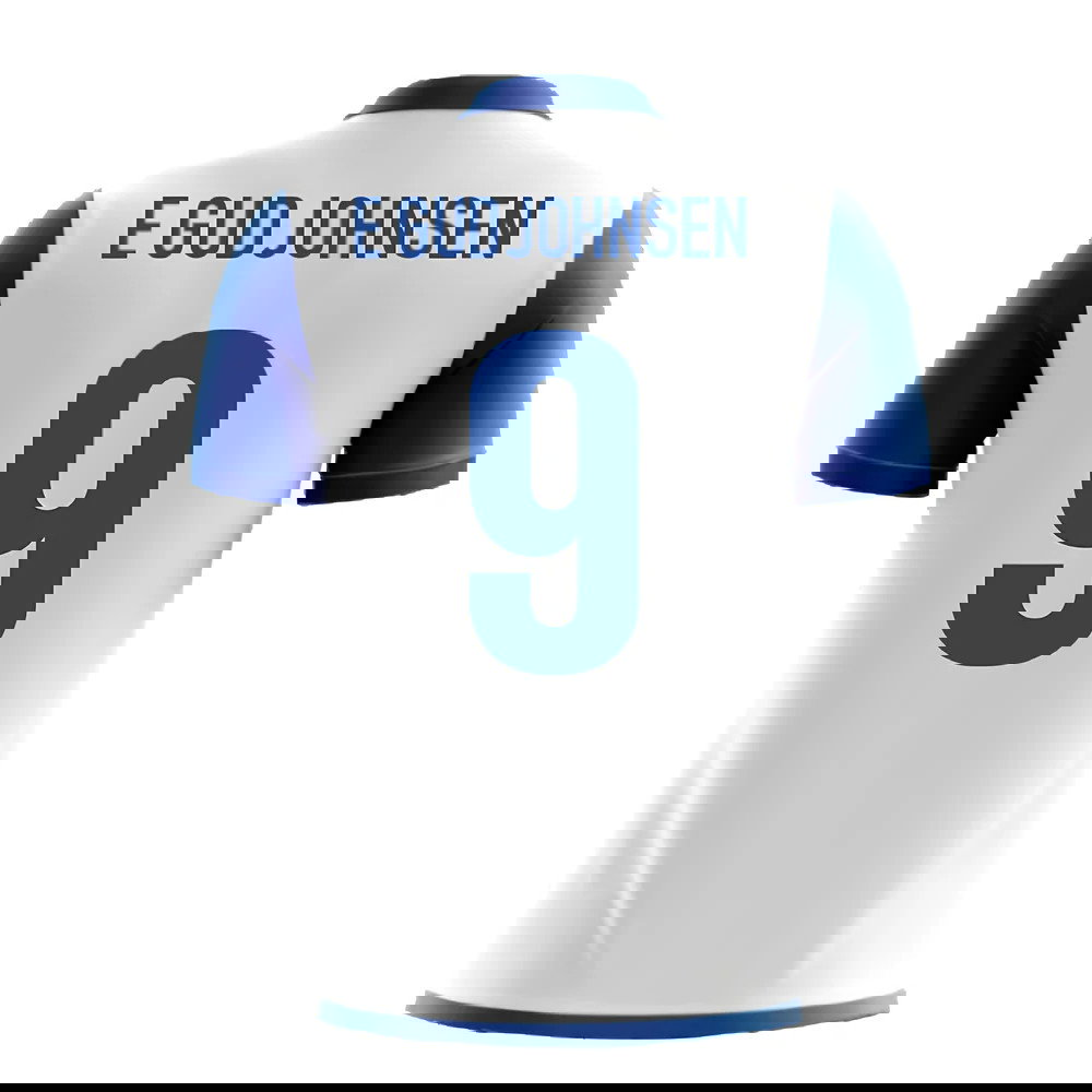 2025-2026 Iceland Airo Concept Away Shirt (E Gudjohnsen 9) - Kids