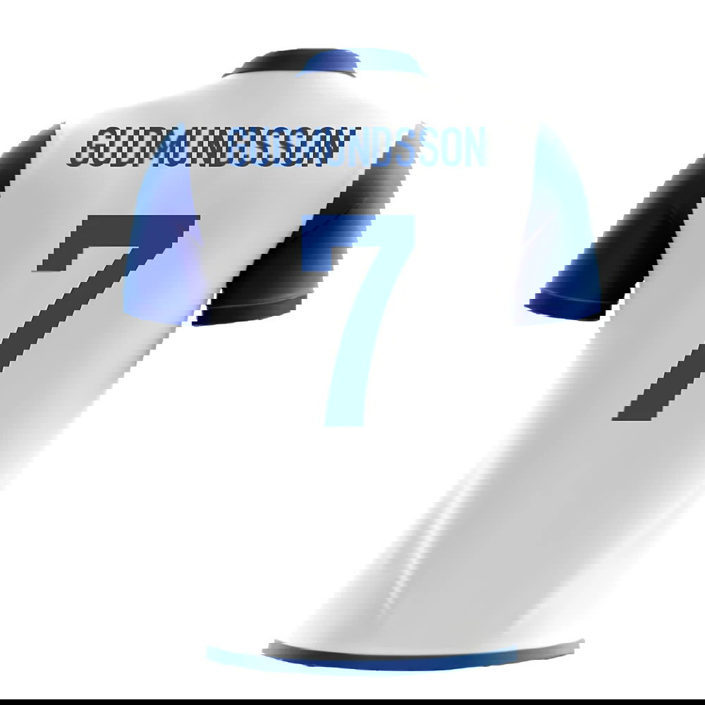 2025-2026 Iceland Airo Concept Away Shirt (Gudmundsson 7) - Kids