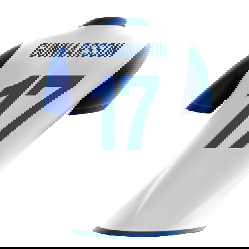 2025-2026 Iceland Airo Concept Away Shirt (Gunnarsson 17) - Kids