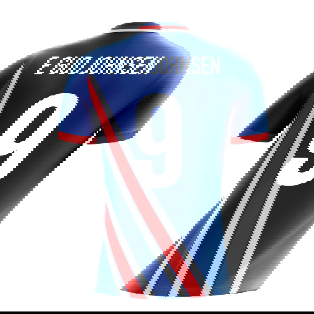 2025-2026 Iceland Airo Concept Home Shirt (E Gudjohnsen 9)