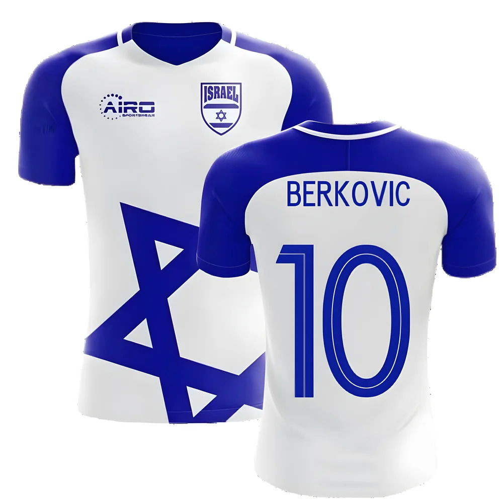 2025-2026 Israel Home Concept Football Shirt (BERKOVIC 10)