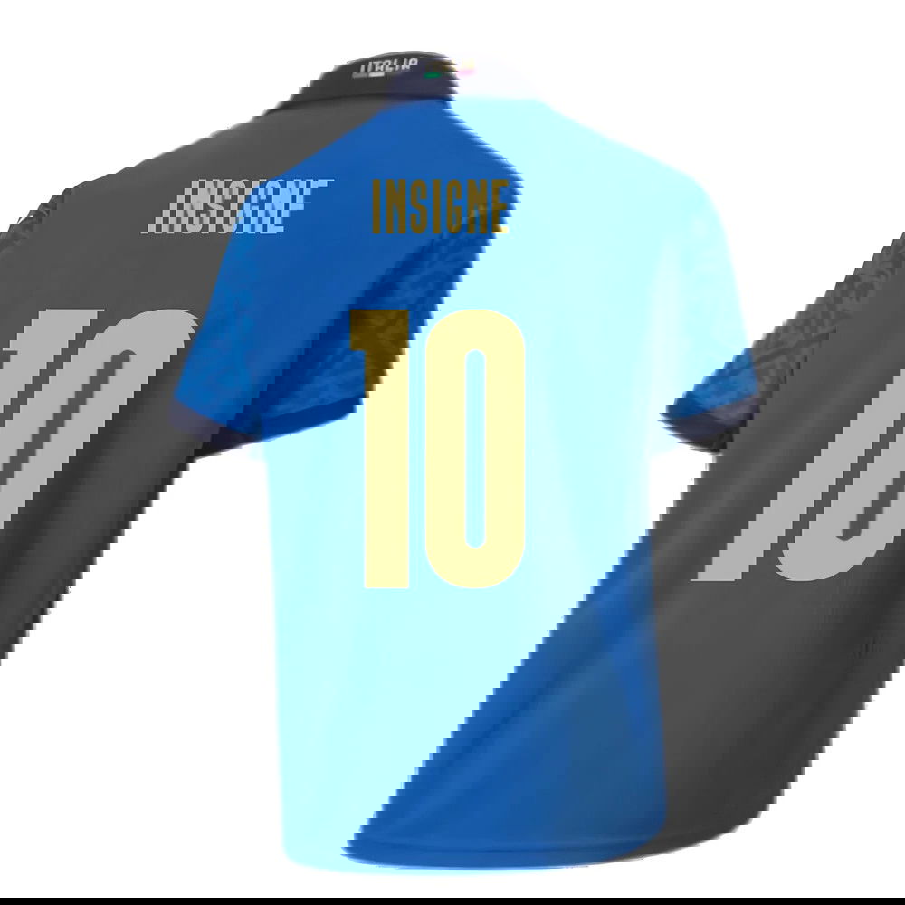 2020-2021 Italy Home Puma Football Shirt (Kids) (INSIGNE 10)