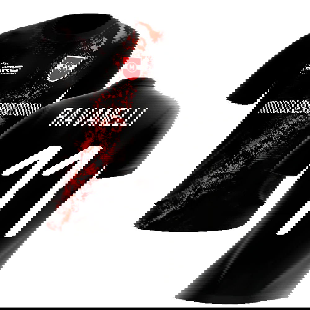 2025-2026 Middlesbrough Third Concept Football Shirt (Ravanelli 11)