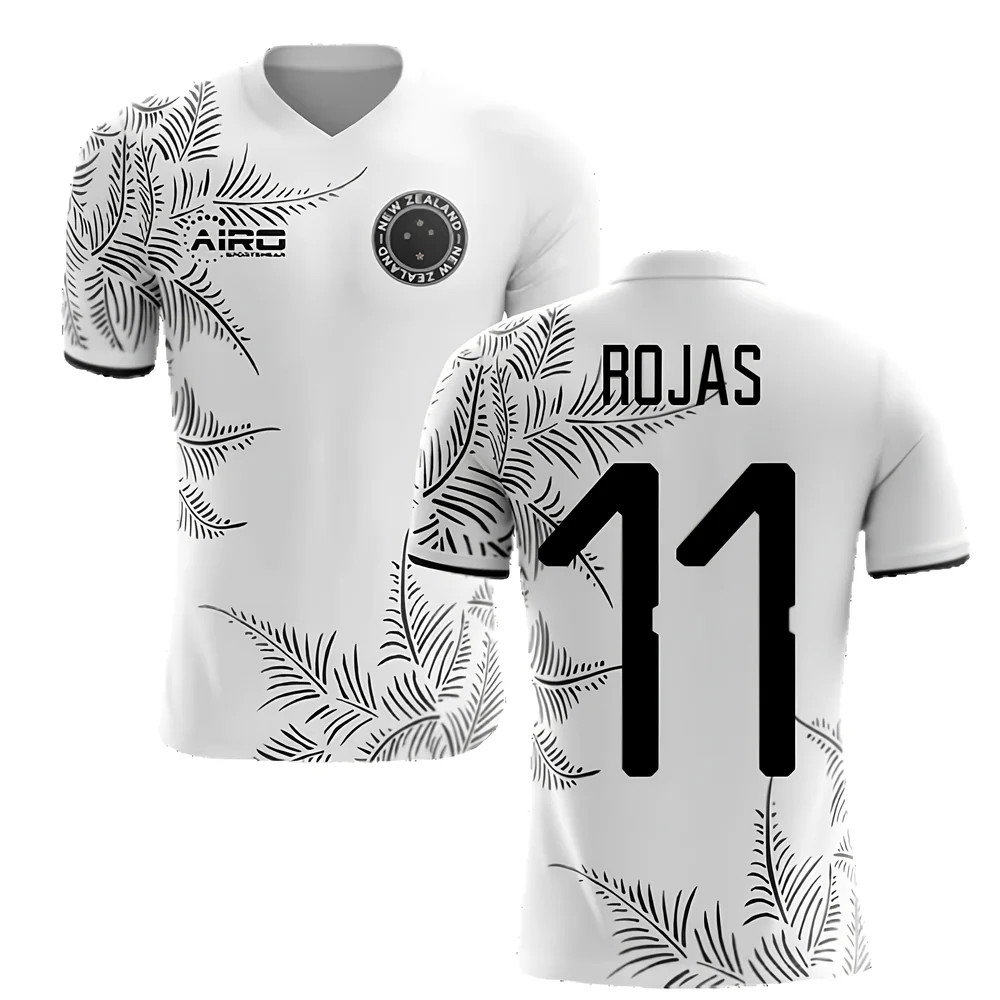2025-2026 New Zealand Home Concept Football Shirt (Rojas 11)
