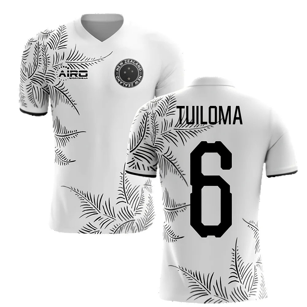 2025-2026 New Zealand Home Concept Football Shirt (Tuiloma 6)