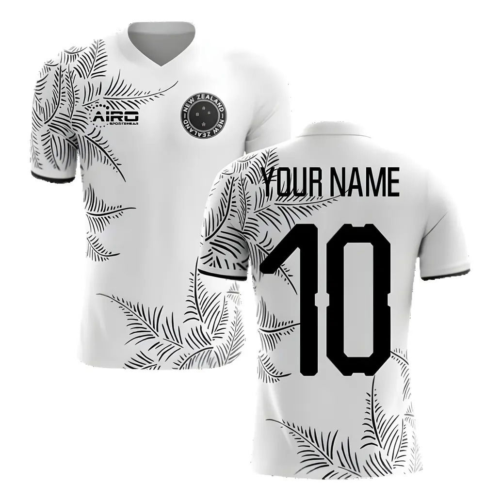 2025-2026 New Zealand Home Concept Football Shirt (Your Name)
